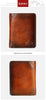 Dante Men's Leather RFID Wallet - Vintage Cowhide Vertical Design with Money Clip