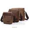 High Quality Canvas Shoulder Bag - Designer Unisex Messenger Bag with Large Capacity