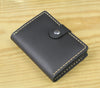 Business Card Holder - Genuine Leather Credit Card Wallet & ID Organizer