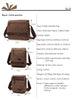 High Quality Canvas Shoulder Bag - Designer Unisex Messenger Bag with Large Capacity