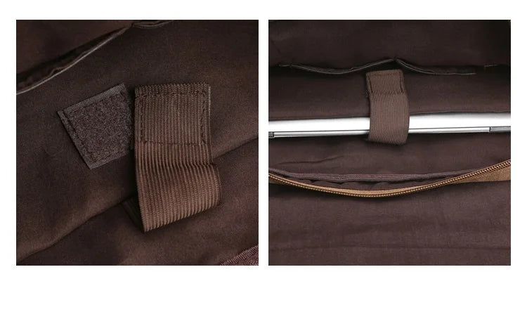 High Quality Canvas Shoulder Bag - Designer Unisex Messenger Bag with Large Capacity