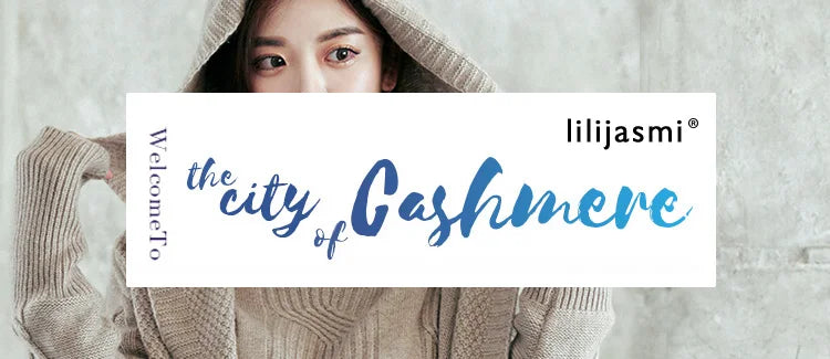 Through-Hole Cashmere Scarf - Knitted Neck Warmer Cowl for Autumn/Winter