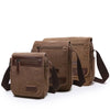 High Quality Canvas Shoulder Bag - Designer Unisex Messenger Bag with Large Capacity