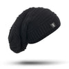 Long Knitted Beanie Hat - High Quality Winter Cap for Men & Women
