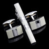 Luxury Metal Cufflinks & Tie Clip Set - 10 Styles Premium Men's Accessories
