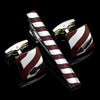 Luxury Metal Cufflinks & Tie Clip Set - 10 Styles Premium Men's Accessories
