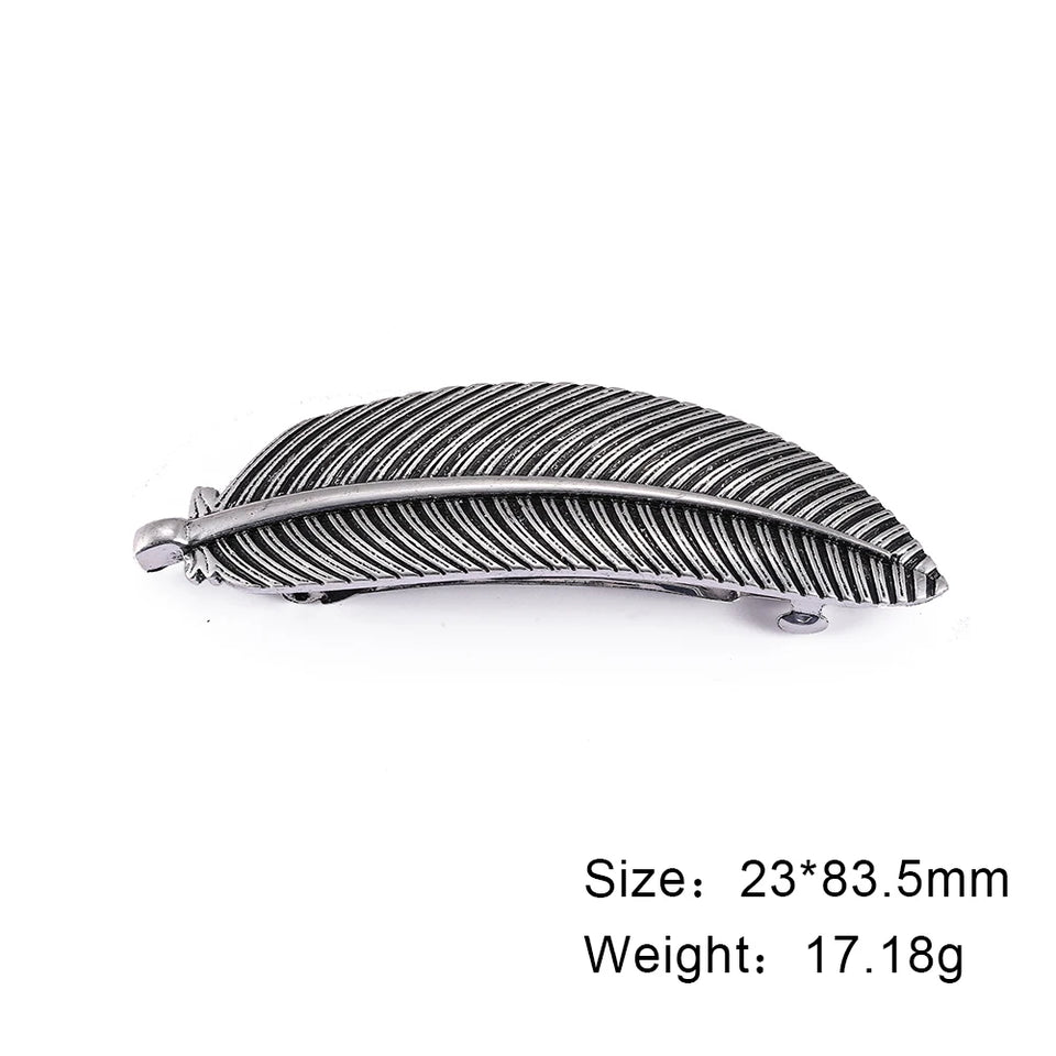 Vintage Celtic Tree of Life Hair Clips - Wicca Flower Barrettes for Women