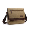 High Quality Canvas Shoulder Bag - Designer Unisex Messenger Bag with Large Capacity