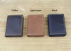 Business Card Holder - Genuine Leather Credit Card Wallet & ID Organizer