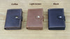 Business Card Holder - Genuine Leather Credit Card Wallet & ID Organizer