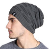 Long Knitted Beanie Hat - High Quality Winter Cap for Men & Women