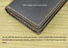 Business Card Holder - Genuine Leather Credit Card Wallet & ID Organizer