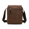 High Quality Canvas Shoulder Bag - Designer Unisex Messenger Bag with Large Capacity