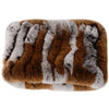 Real Rex Rabbit Fur Scarf - Women's Handmade Knit Cowl & Headband for Winter