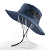 Anti-UV Wide Brim Hat - Unisex Sun Protection for Fishing, Hiking & Beach