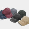 Vintage Hip Hop Baseball Cap - Washed Cotton Snapback for Men & Women