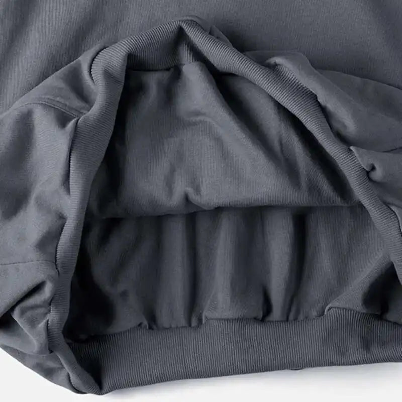 PFNW High Street Men's Hoodie - Oversized Punk Style Double Layer Sweatshirt