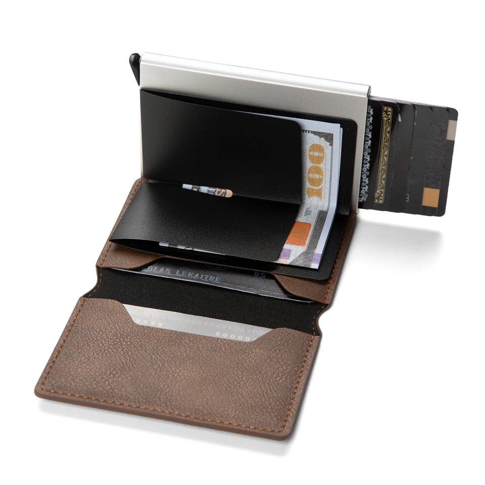 Convenient Men's Card Holder - Minimalist Slim Wallet Design