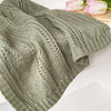 Korean Style Knitted Shawl - Summer Air Conditioning Neck Cape for Women