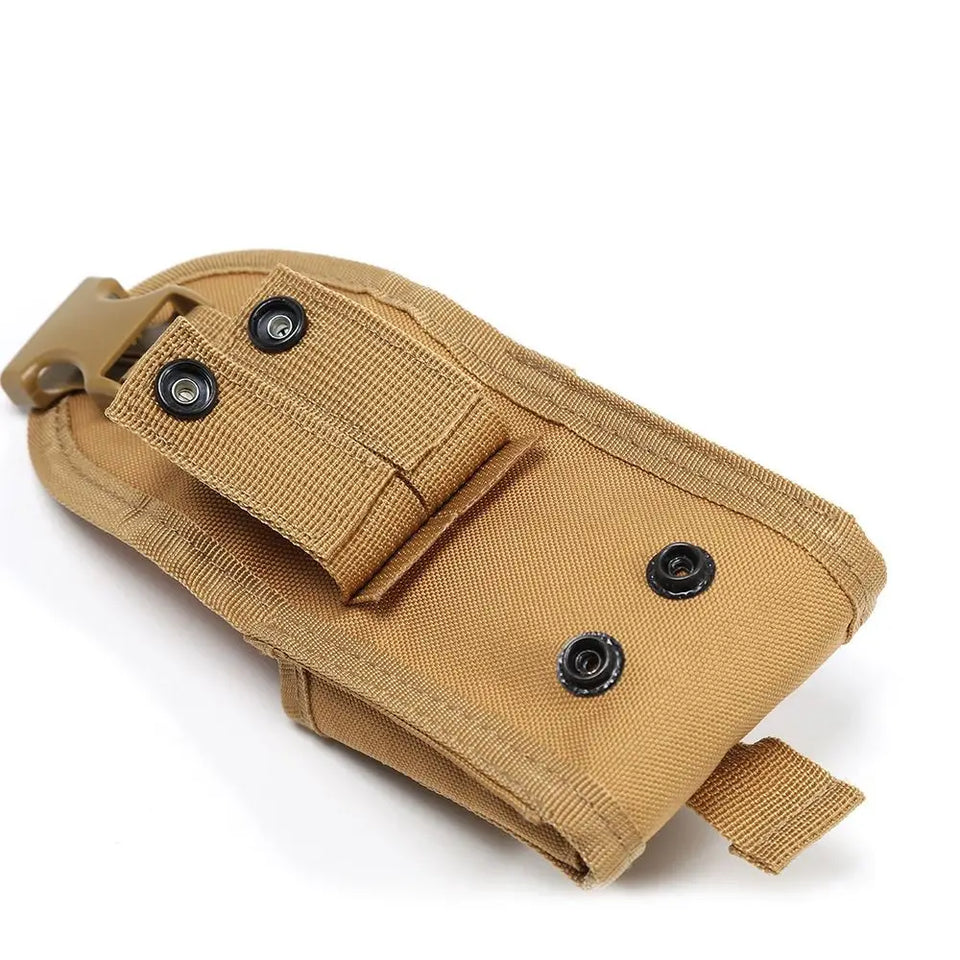 MOLLE Tactical Waist Pack - Multifunction Outdoor Belt Bag with Soft Back