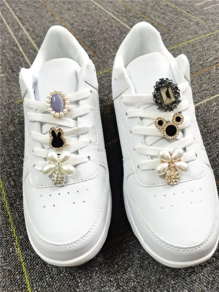 Rhinestone Shoelace Charms - Luxury DIY Shoe Decoration Gifts
