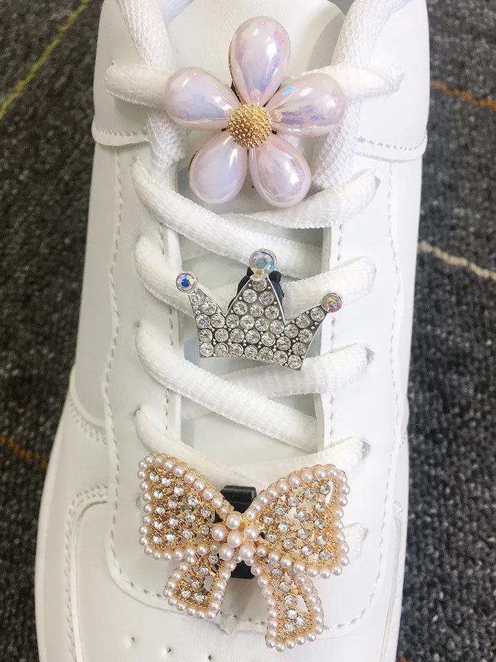 Rhinestone Shoelace Charms - Luxury DIY Shoe Decoration Gifts