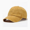 Vintage Hip Hop Baseball Cap - Washed Cotton Snapback for Men & Women