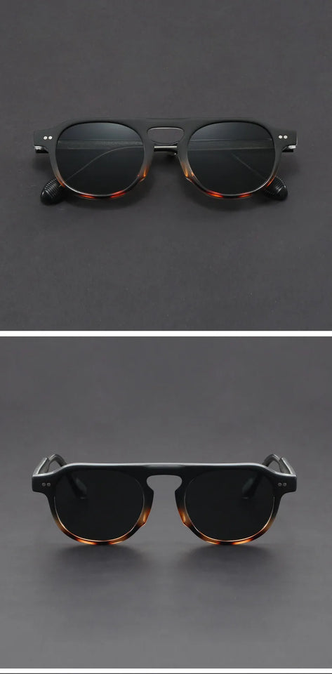 VICKY Designer Geometric Sunglasses - Polarized UV Protection & Prescription Ready