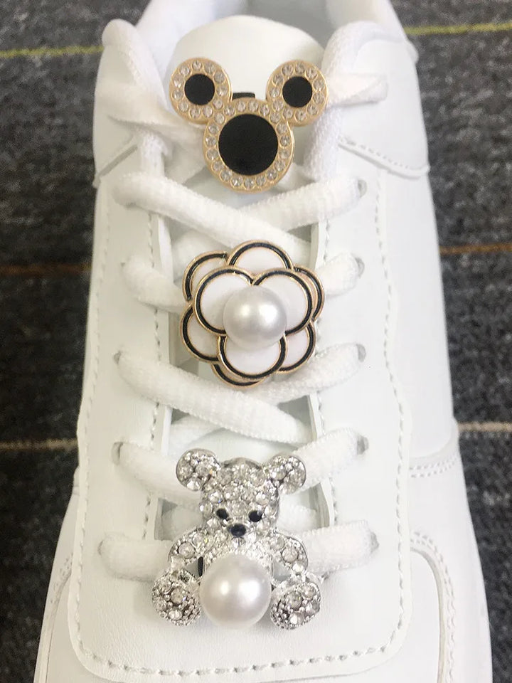Rhinestone Shoelace Charms - Luxury DIY Shoe Decoration Gifts