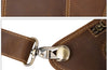 Men's Leather Crossbody Bag - Multi-Function Waist Bag for Sports & Casual Wear