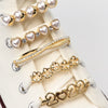 Luxury Pearl Shoe Charm - Vintage Rhinestone Shoelace Buckle Accessory