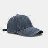 Vintage Hip Hop Baseball Cap - Washed Cotton Snapback for Men & Women