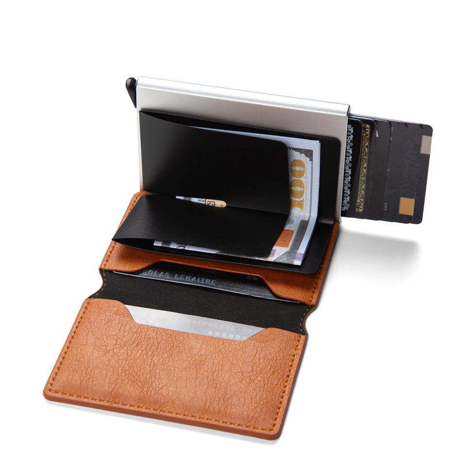 Convenient Men's Card Holder - Minimalist Slim Wallet Design