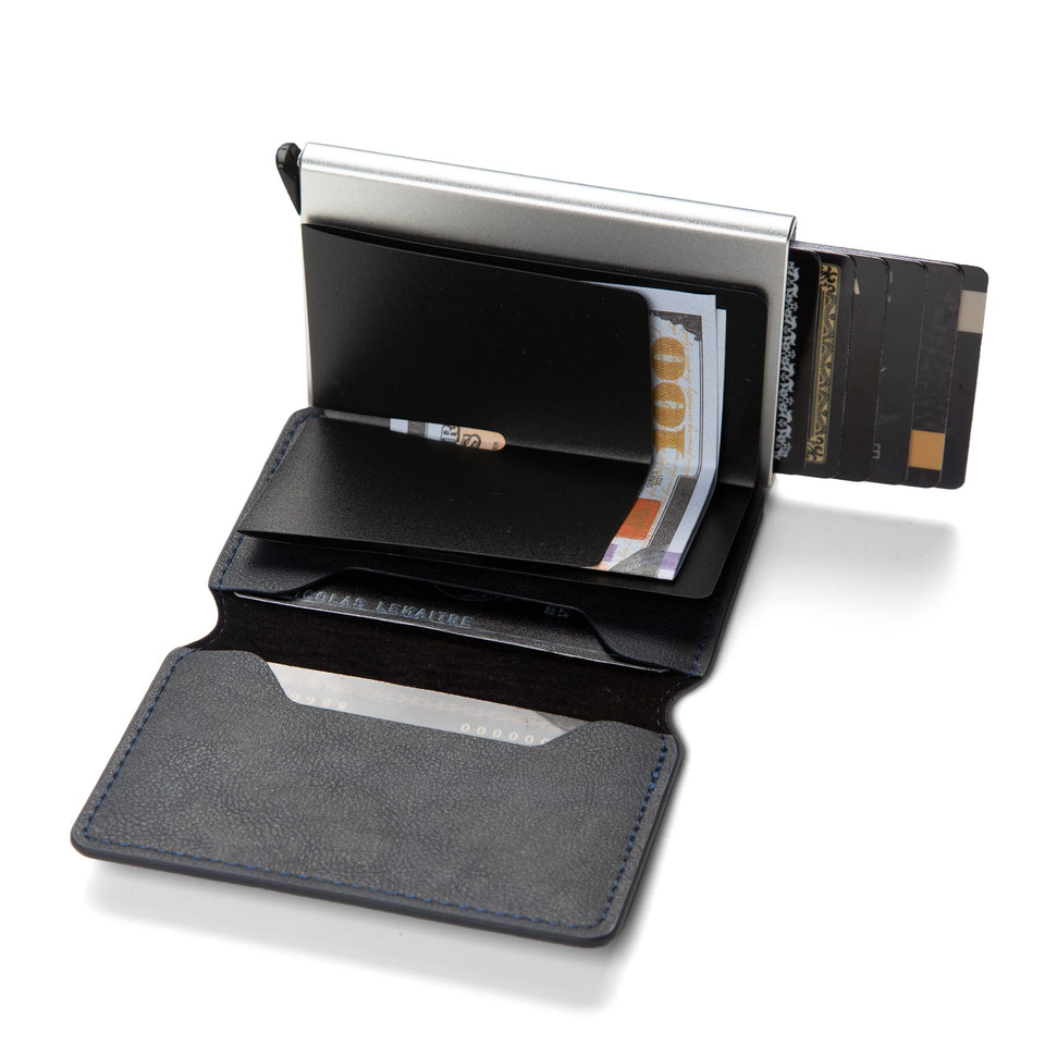 Convenient Men's Card Holder - Minimalist Slim Wallet Design