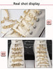 Luxury Pearl Shoe Charm - Vintage Rhinestone Shoelace Buckle Accessory
