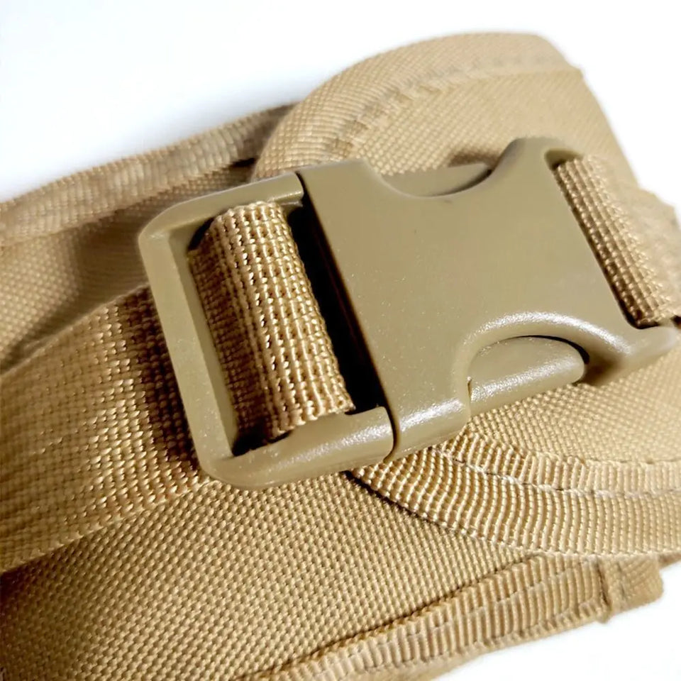 MOLLE Tactical Waist Pack - Multifunction Outdoor Belt Bag with Soft Back