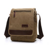 High Quality Canvas Shoulder Bag - Designer Unisex Messenger Bag with Large Capacity