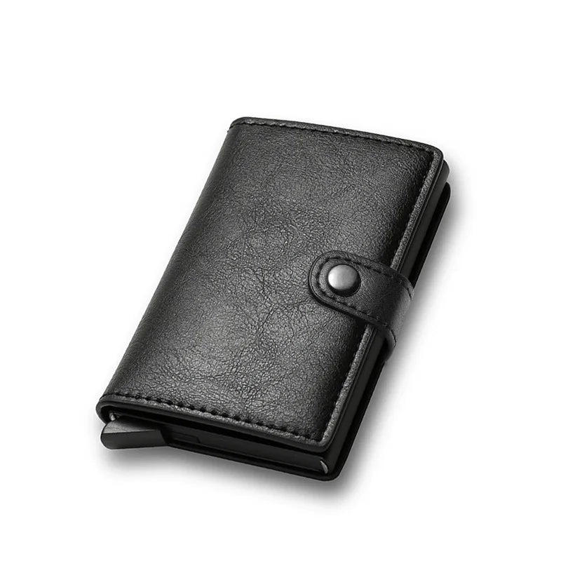 Carbon Fiber Men's Wallet - Ultra-Slim RFID Pop-Up Card Holder