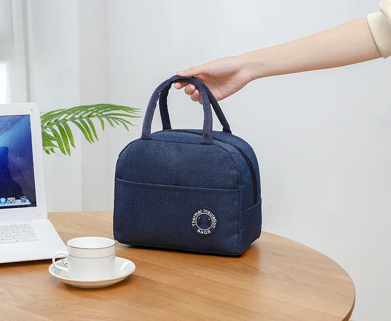 Cationic Waterproof Lunch Bag - Insulated Thermal Tote with Thickened Cooler Design