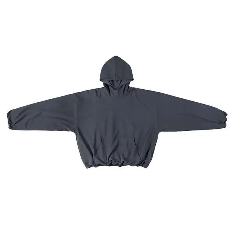 PFNW High Street Men's Hoodie - Oversized Punk Style Double Layer Sweatshirt