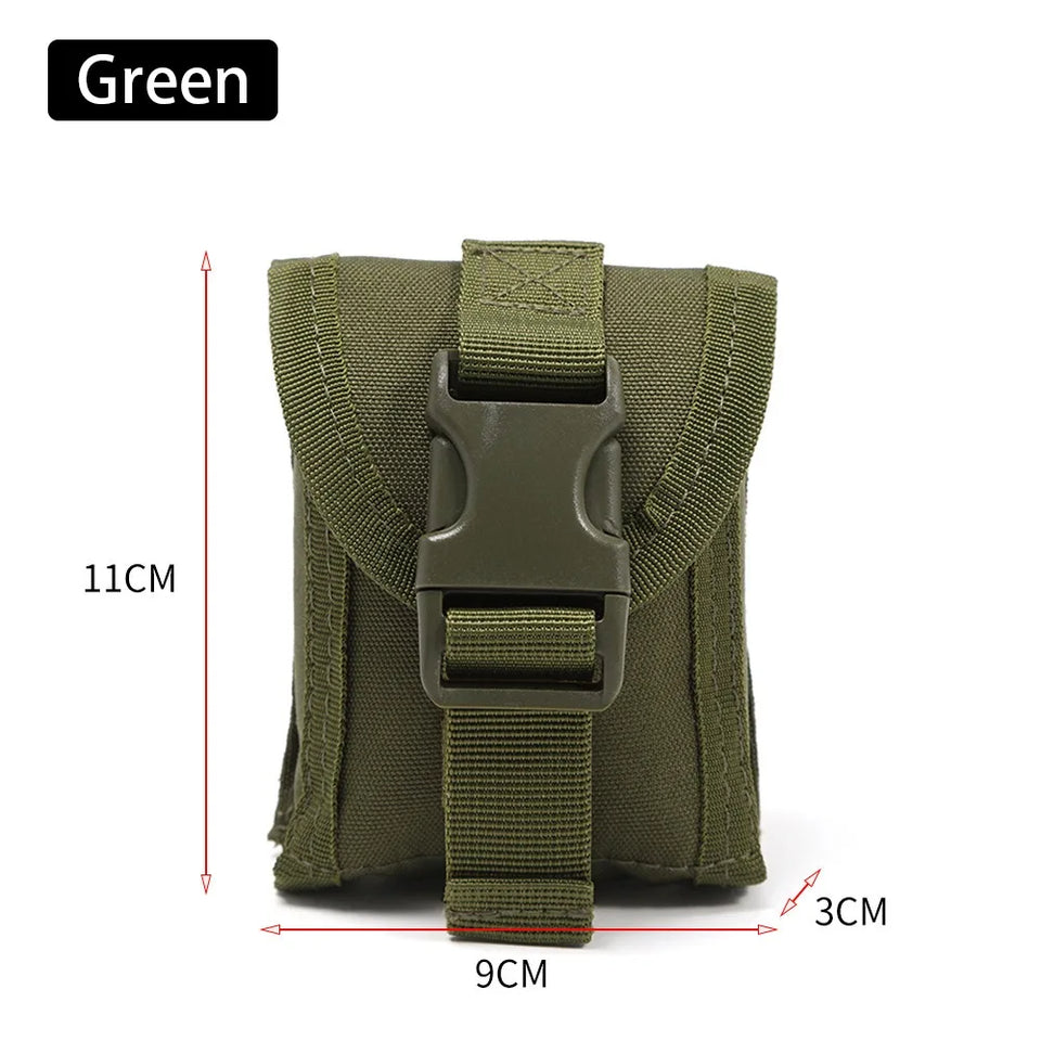 MOLLE Tactical Waist Pack - Multifunction Outdoor Belt Bag with Soft Back