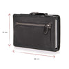 RFID Pop-Up Card Case - Leather Wallet with Multiple Compartments for Men & Women