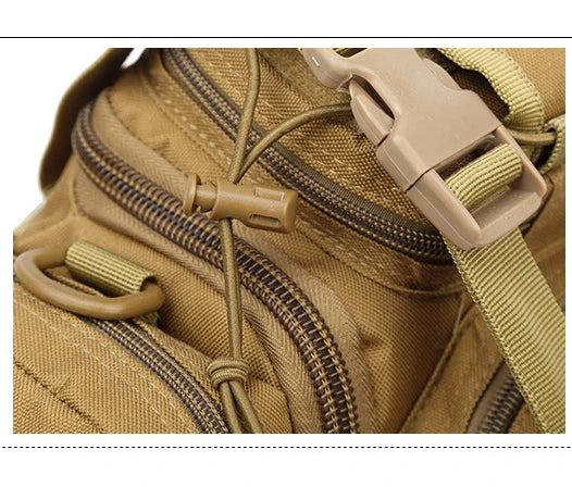 Outdoor MOLLE Bag - Tactical Camo Pack for Camping, Hunting & Fishing