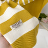 Preppy Striped Knitted Scarf - High-Grade Office Shawl for Air-Conditioned Spaces