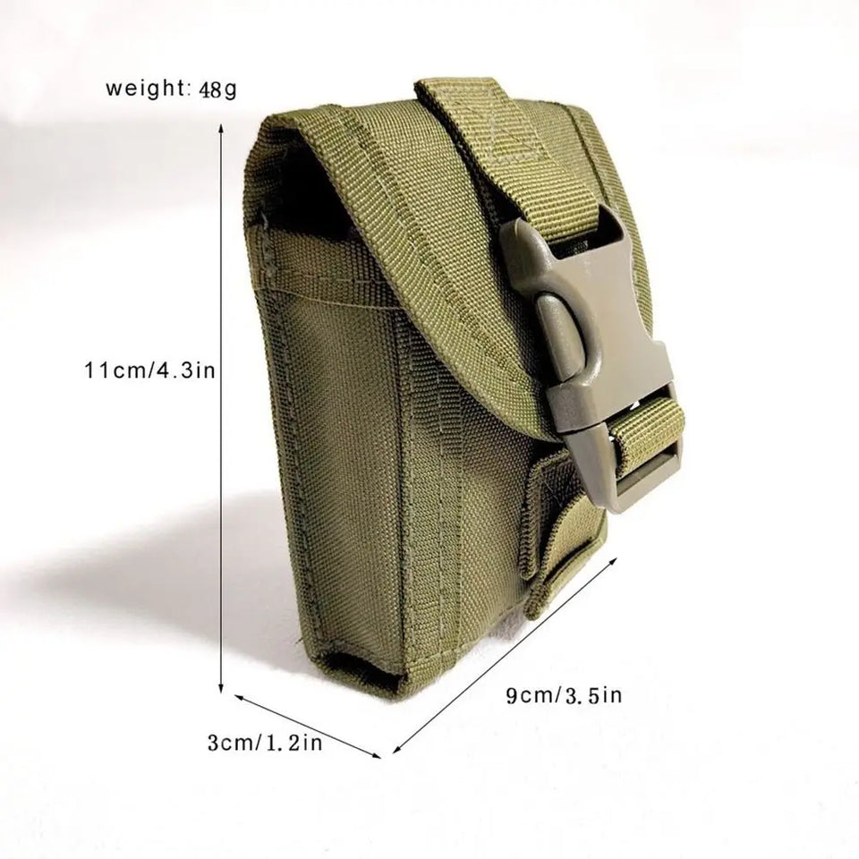 MOLLE Tactical Waist Pack - Multifunction Outdoor Belt Bag with Soft Back