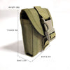 MOLLE Tactical Waist Pack - Multifunction Outdoor Belt Bag with Soft Back