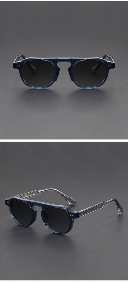 VICKY Designer Geometric Sunglasses - Polarized UV Protection & Prescription Ready