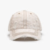 Soft Washed Cotton Baseball Cap - Unisex Adjustable Breathable Design for Daily Wear