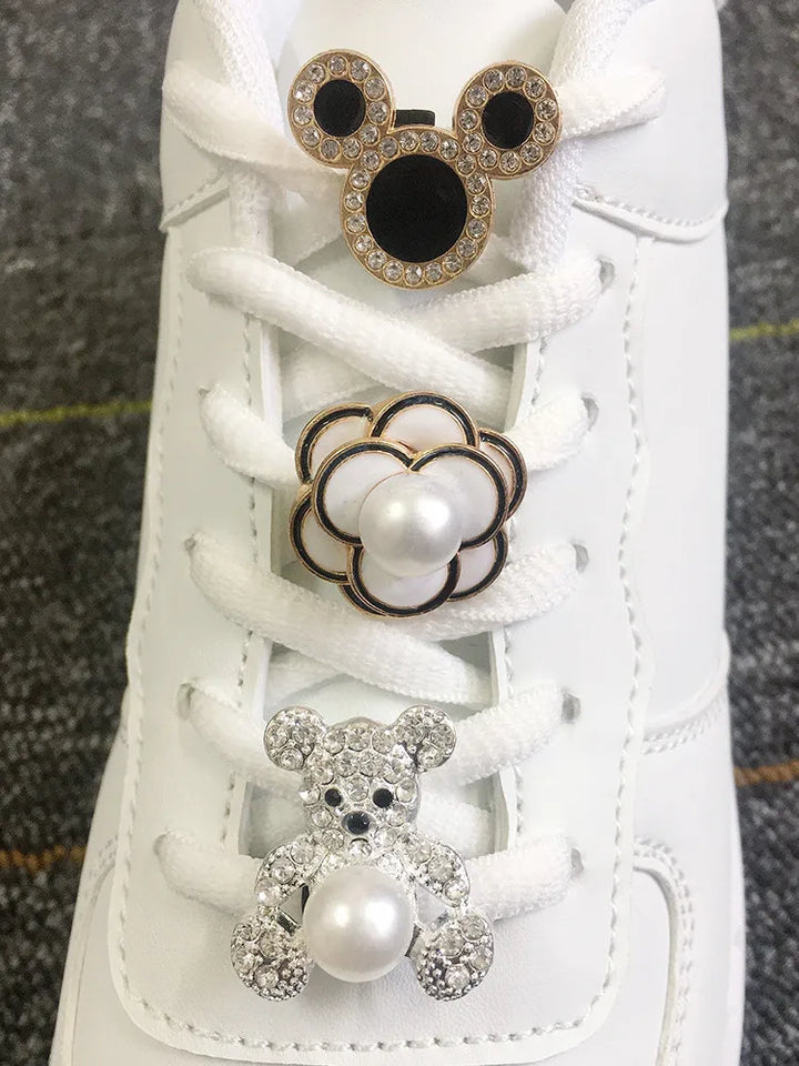 Rhinestone Shoelace Charms - Luxury DIY Shoe Decoration Gifts