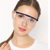 Protective Safety Glasses - Windproof Dustproof Goggles with Optical Frame